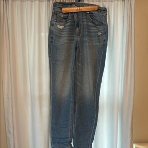 American Eagle Outfitters Distressed Blue Jeans